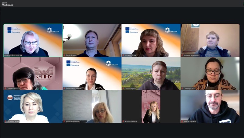 Second training session of the «Resilient Teaching» course within the Erasmus+ SAFE LEARN project